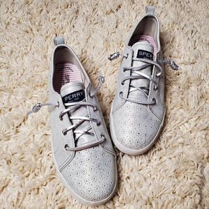 SPERRY Crest Vibe Perforated Top-Sider Slip On Shoes